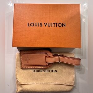 Authentic Louis Vuitton Luggage Tag